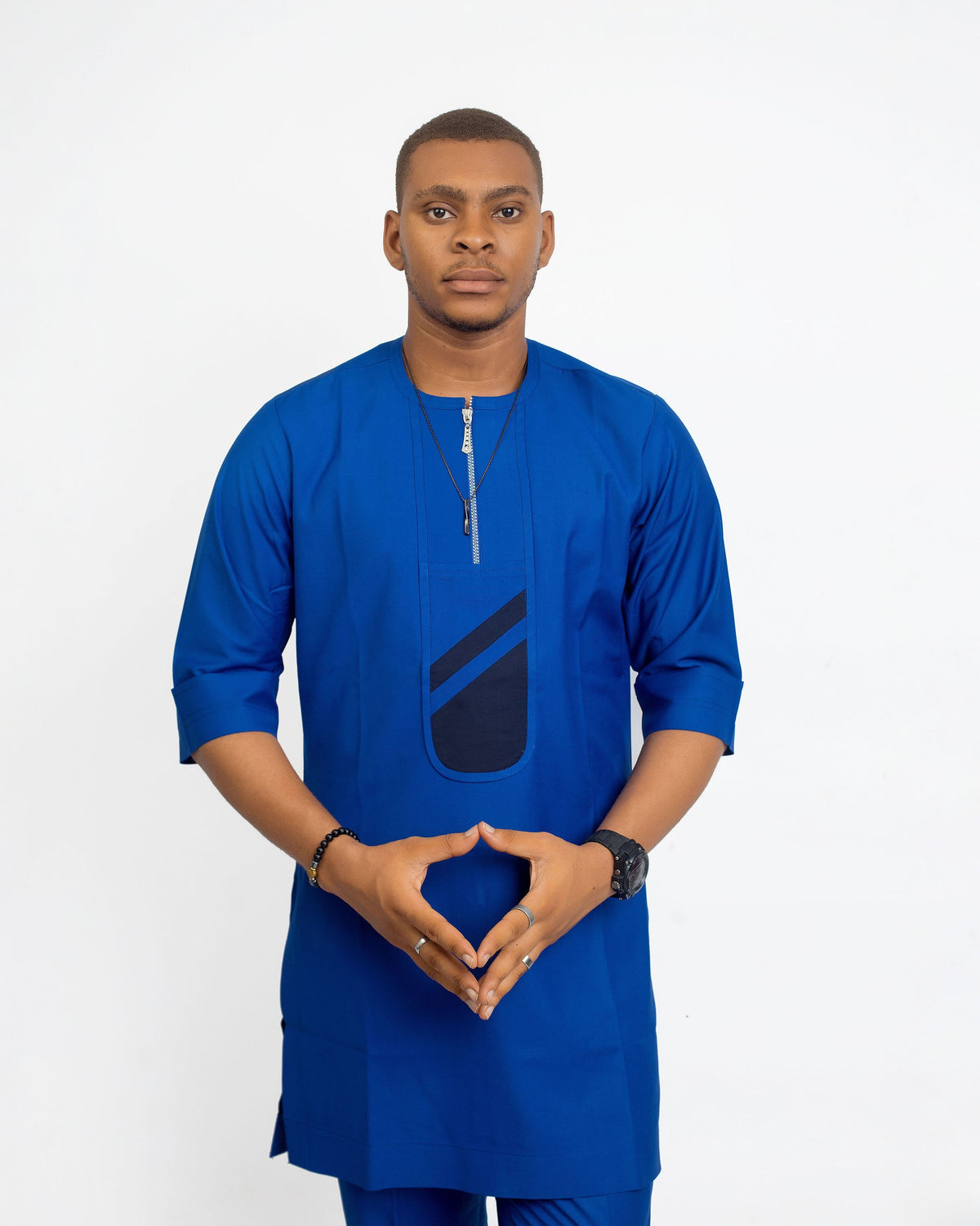 Odogwu Men’s Dashiki Set – Royal Blue