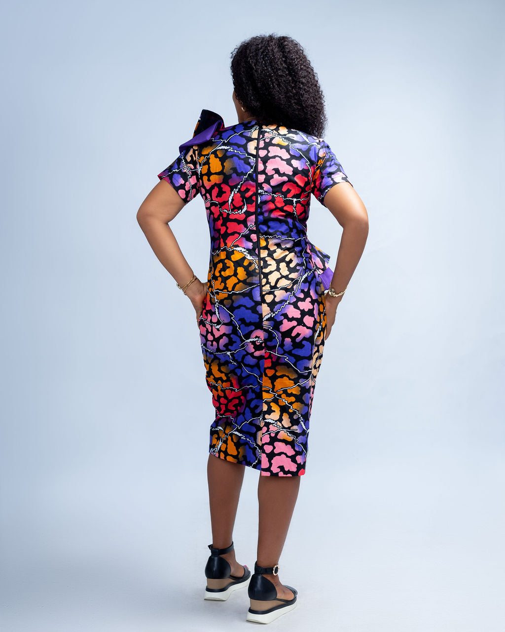 Nadia Women's African Print Dress