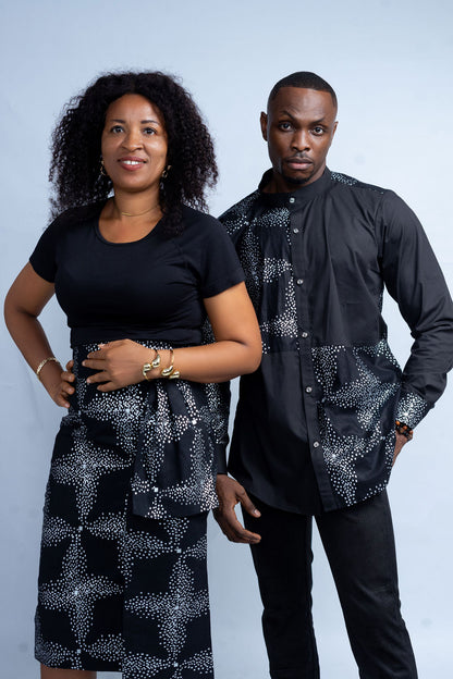 Zarie Women's African Print Skirt