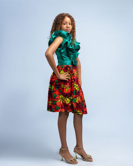 Ella Tween Girls African Dress