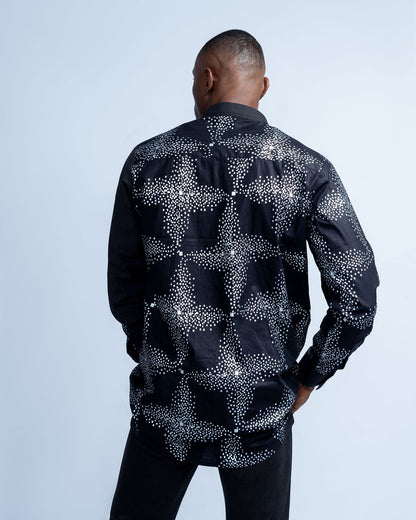 Tito Men's African Print Shirt