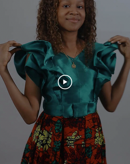 Ella Teen Girls African Dress